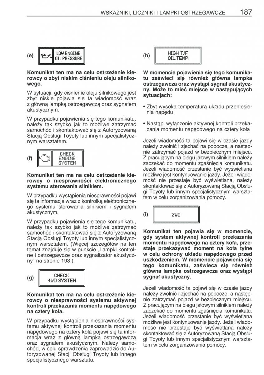 instrukcja obsługi Toyota RAV4 Toyota RAV4 III 3 instrukcja / page 198