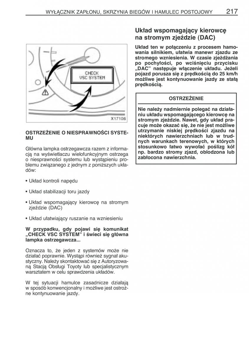 instrukcja obsługi Toyota RAV4 Toyota RAV4 III 3 instrukcja / page 228