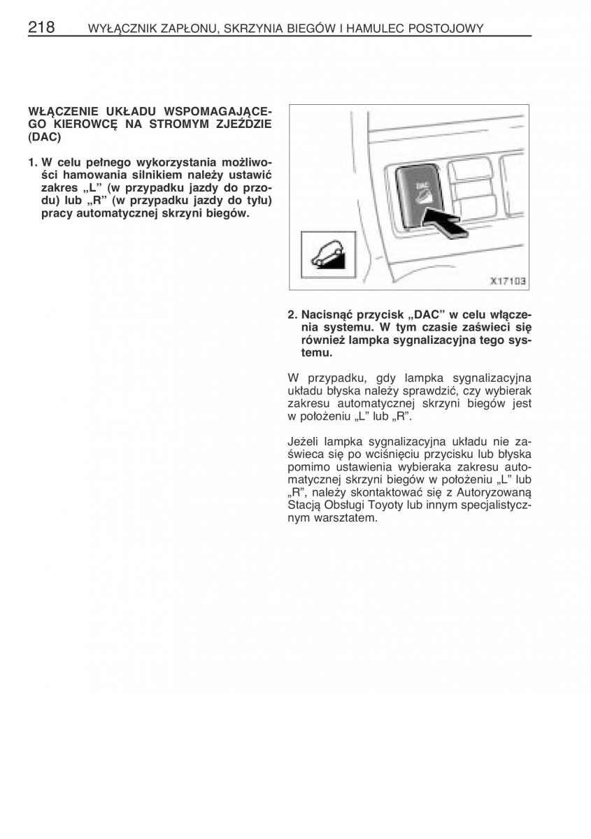 instrukcja obsługi Toyota RAV4 Toyota RAV4 III 3 instrukcja / page 229