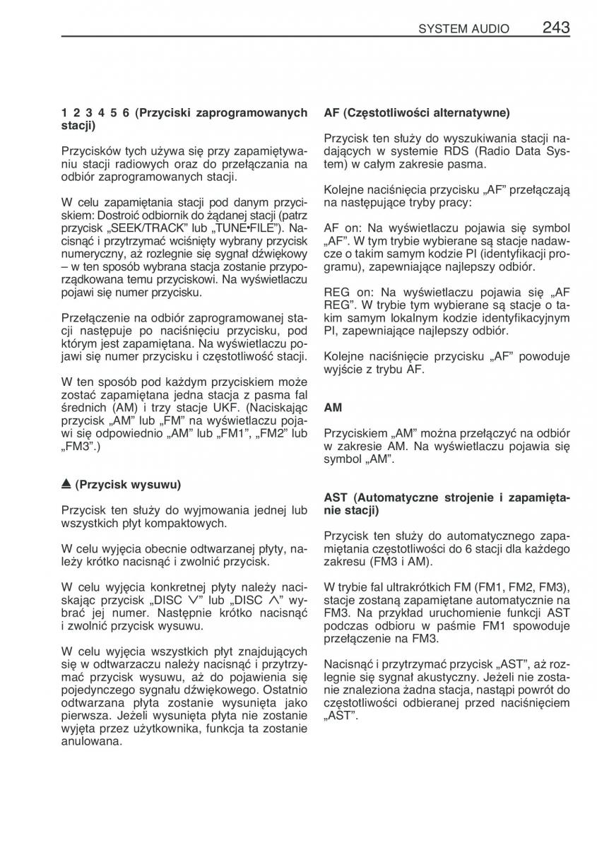 instrukcja obsługi Toyota RAV4 Toyota RAV4 III 3 instrukcja / page 254