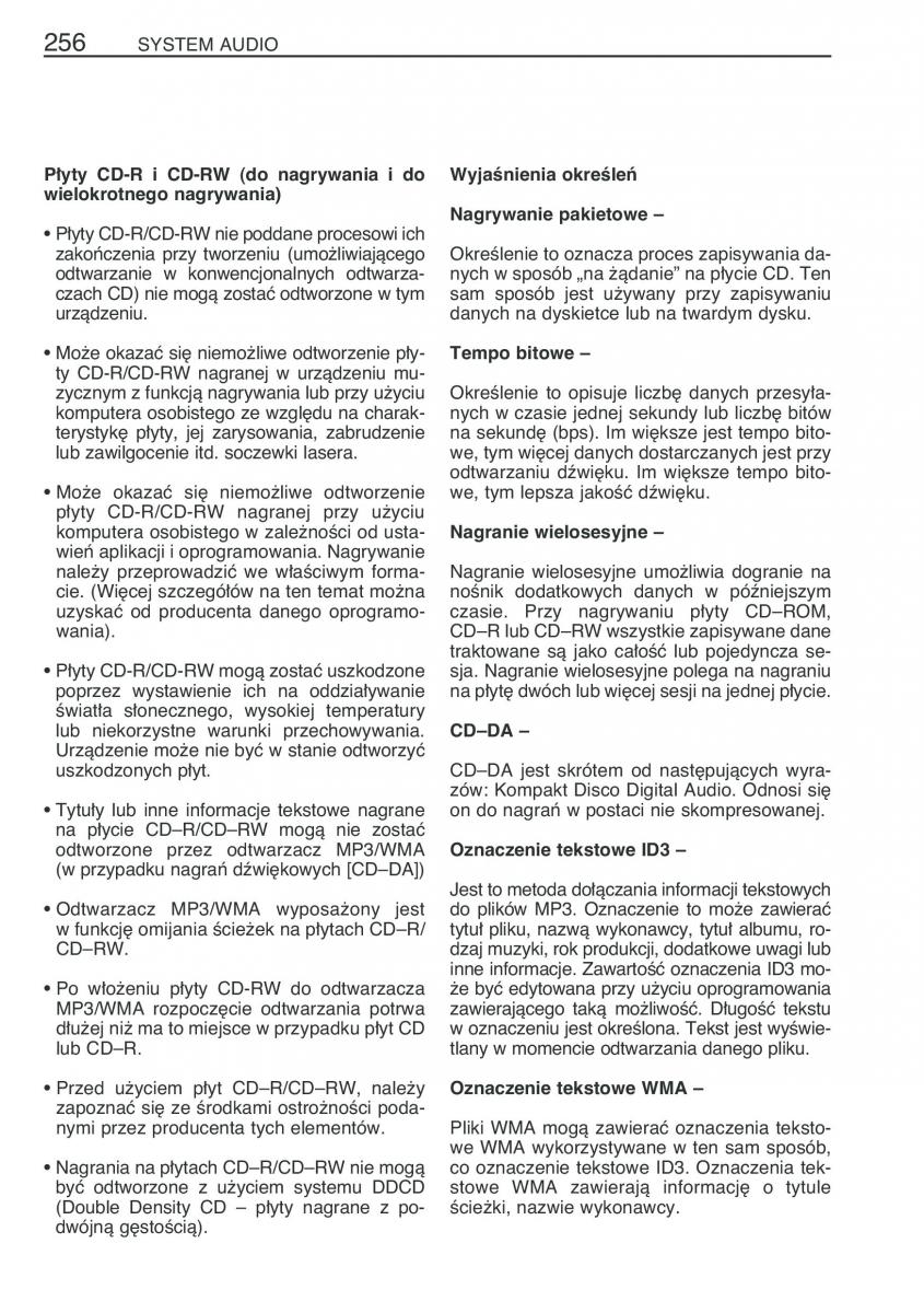 instrukcja obsługi Toyota RAV4 Toyota RAV4 III 3 instrukcja / page 267