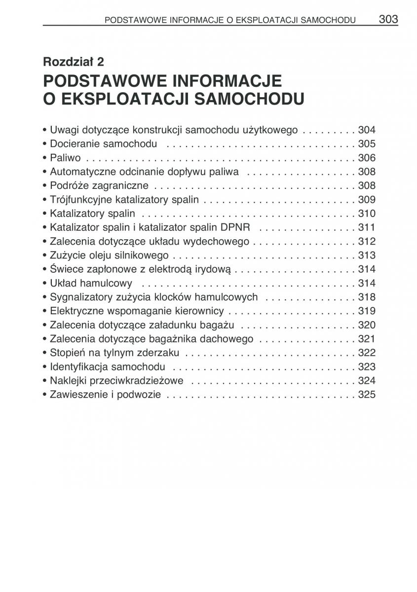 instrukcja obsługi Toyota RAV4 Toyota RAV4 III 3 instrukcja / page 314