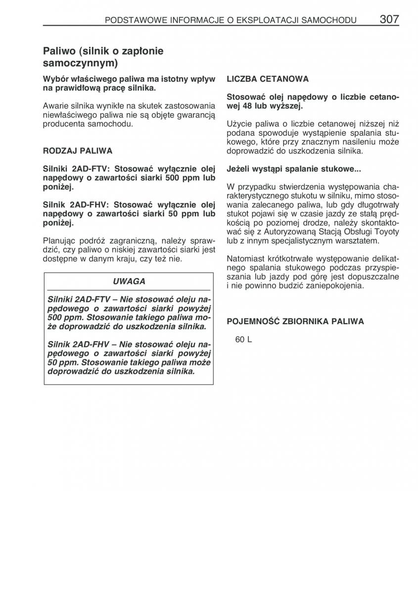 instrukcja obsługi Toyota RAV4 Toyota RAV4 III 3 instrukcja / page 318