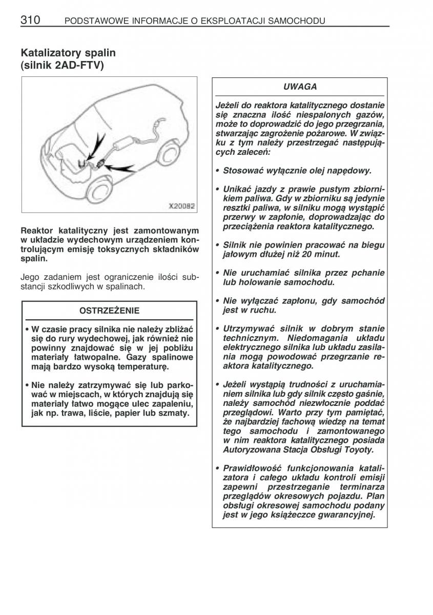 instrukcja obsługi Toyota RAV4 Toyota RAV4 III 3 instrukcja / page 321