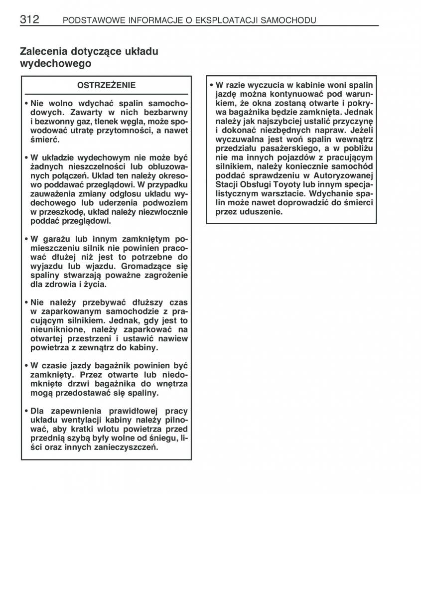 instrukcja obsługi Toyota RAV4 Toyota RAV4 III 3 instrukcja / page 323