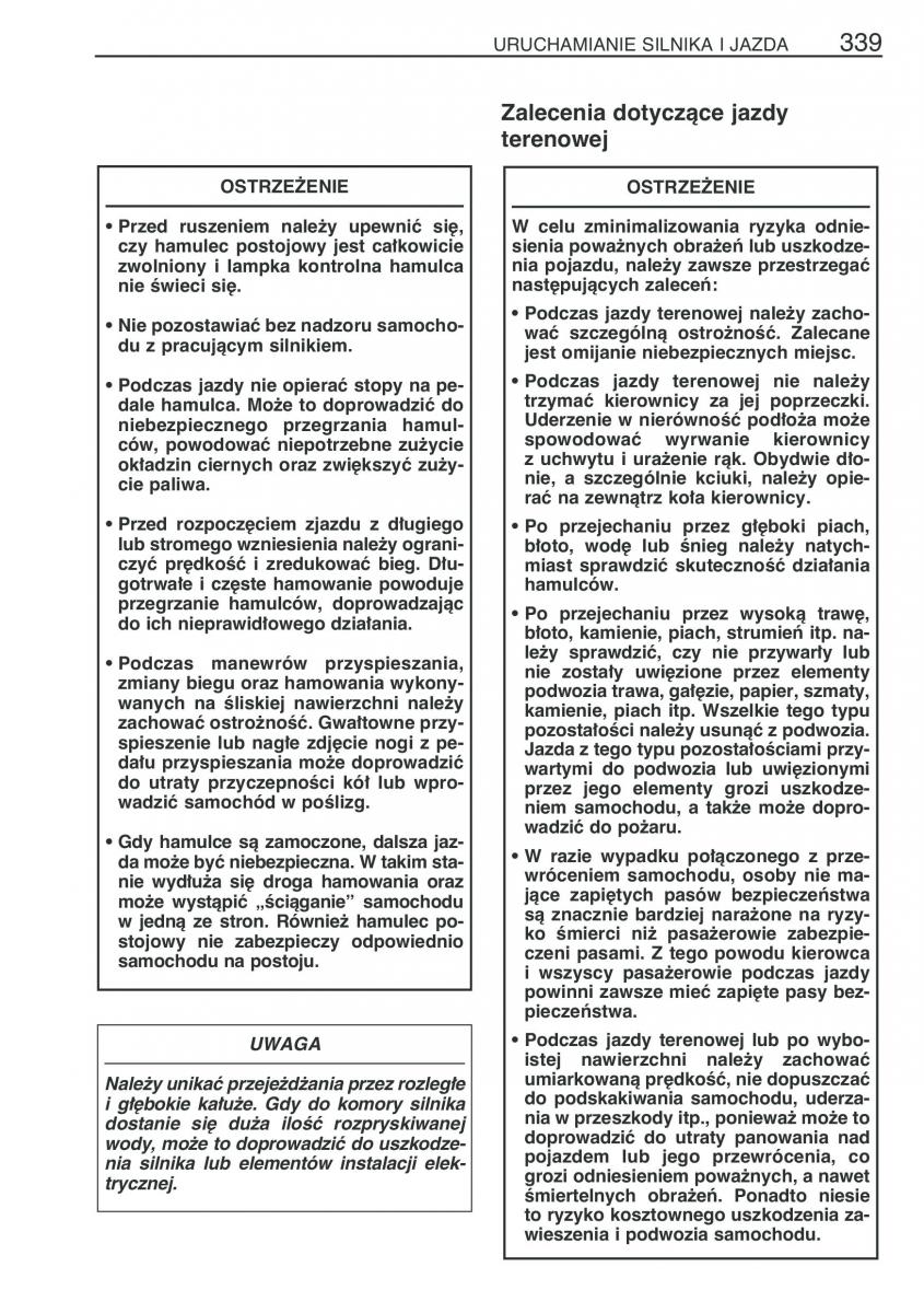 instrukcja obsługi Toyota RAV4 Toyota RAV4 III 3 instrukcja / page 350