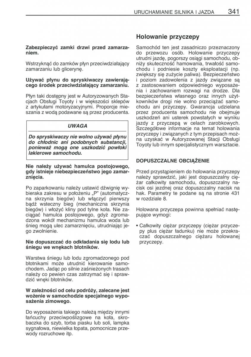 instrukcja obsługi Toyota RAV4 Toyota RAV4 III 3 instrukcja / page 352