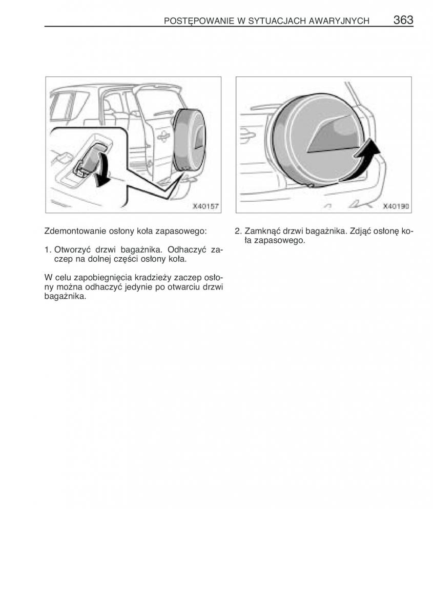 instrukcja obsługi Toyota RAV4 Toyota RAV4 III 3 instrukcja / page 374