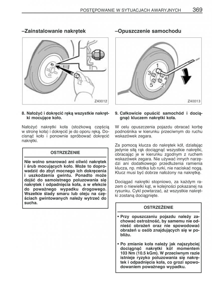 instrukcja obsługi Toyota RAV4 Toyota RAV4 III 3 instrukcja / page 380