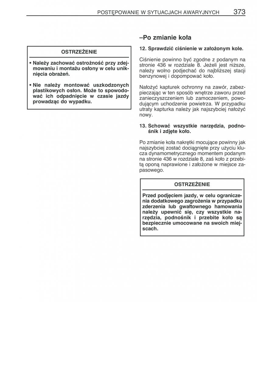 instrukcja obsługi Toyota RAV4 Toyota RAV4 III 3 instrukcja / page 384