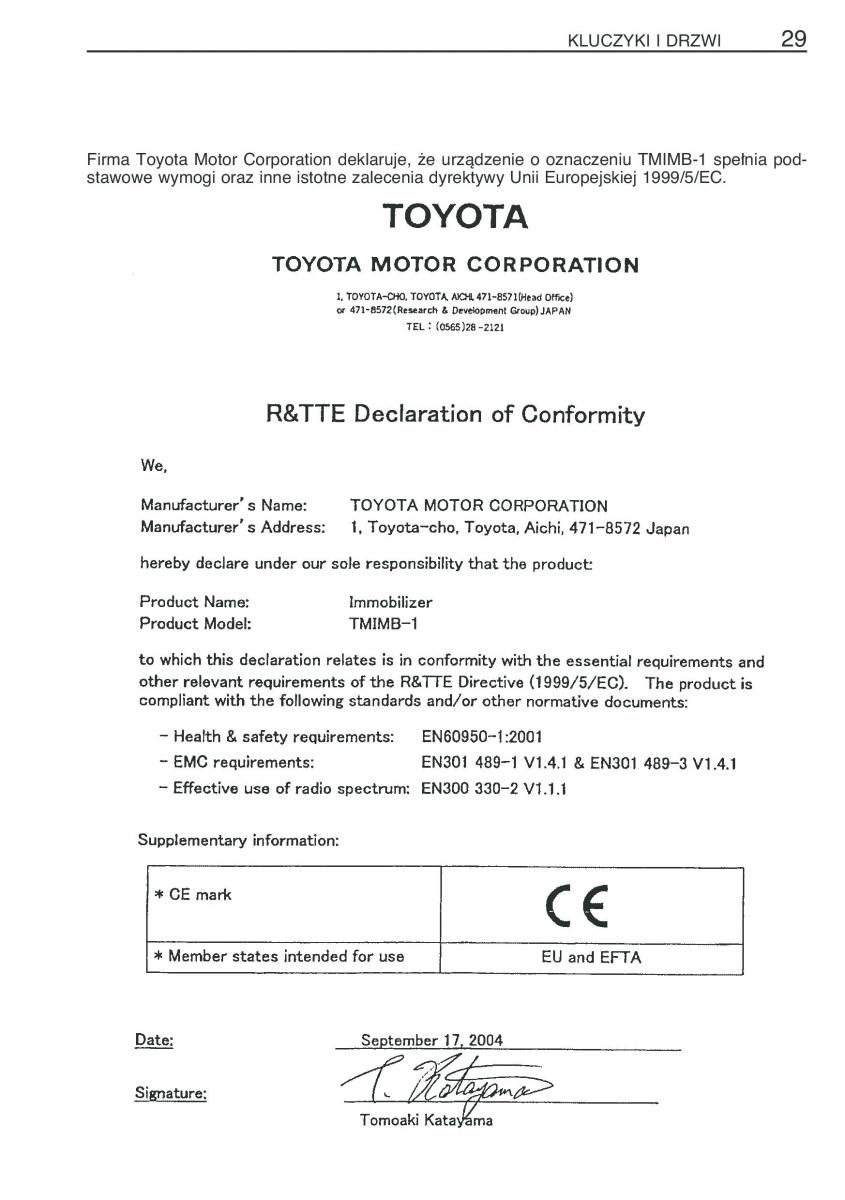 Toyota RAV4 III 3 instrukcja obslugi / page 40