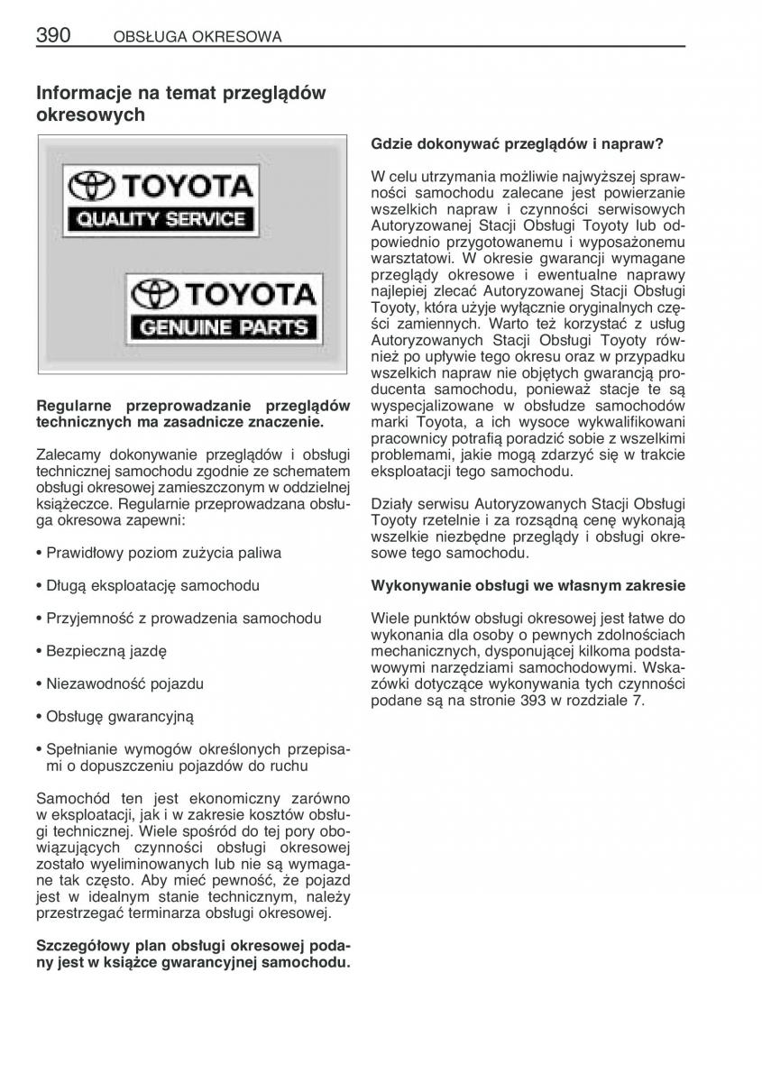 instrukcja obsługi Toyota RAV4 Toyota RAV4 III 3 instrukcja / page 401