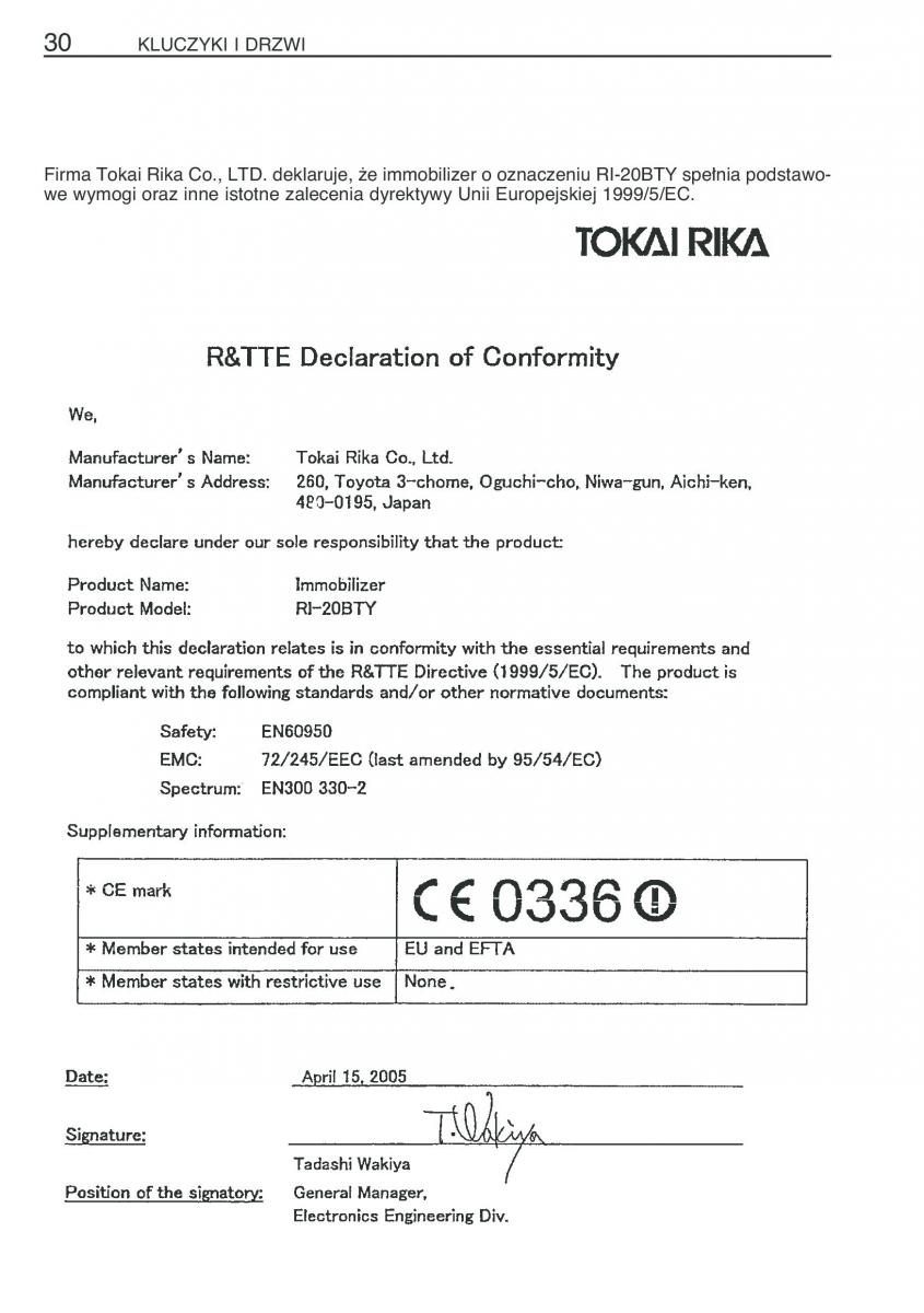 instrukcja obsługi Toyota RAV4 Toyota RAV4 III 3 instrukcja / page 41