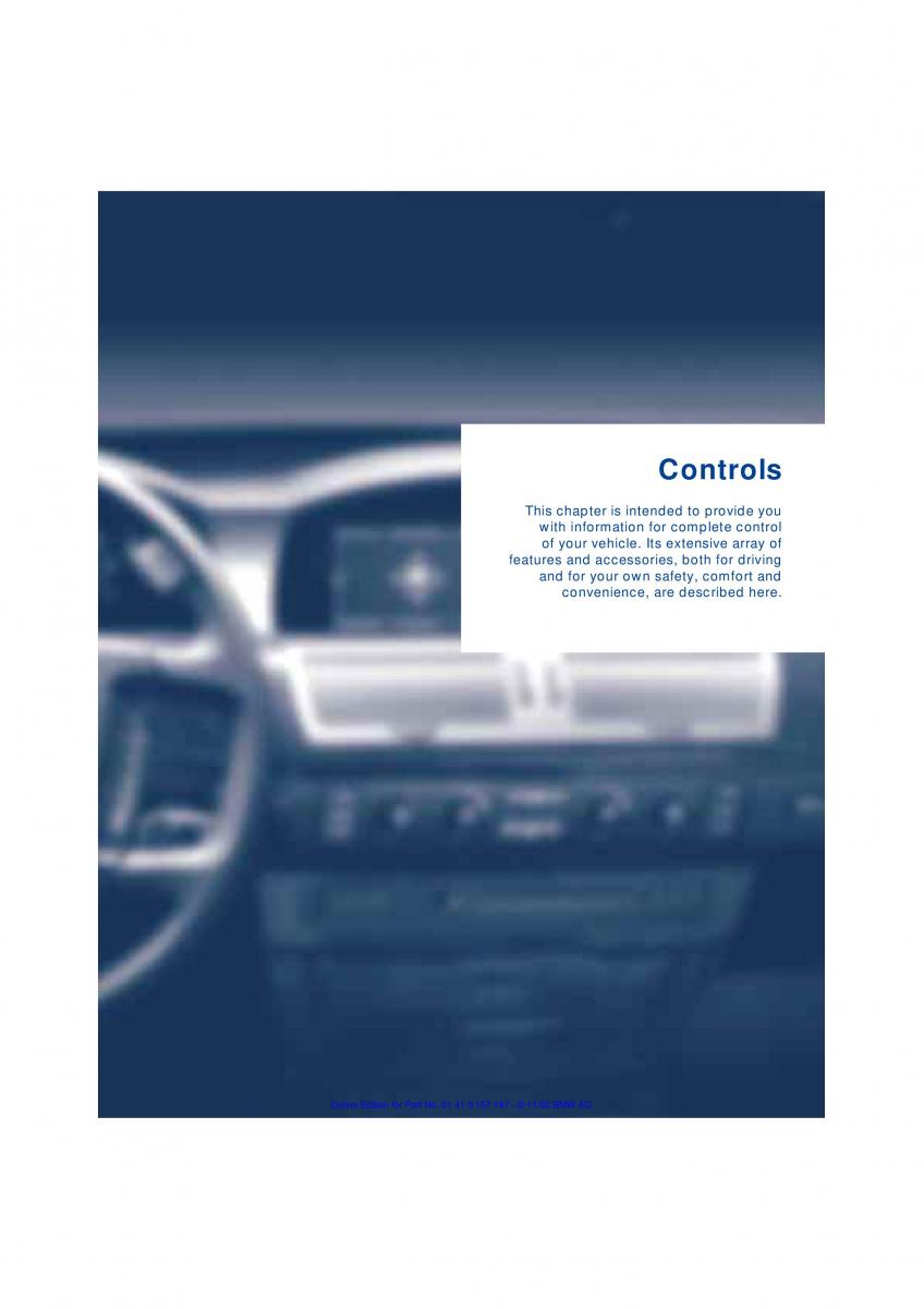 BMW 7 E65 owners manual / page 35