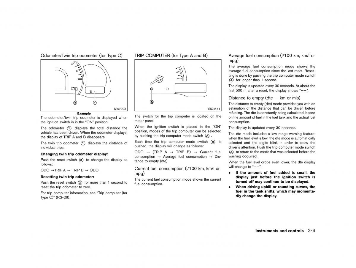 Nissan Micra March K13 owners manual / page 64