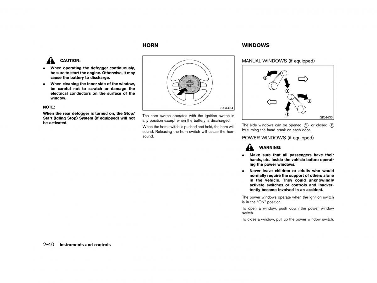 Nissan Micra March K13 owners manual / page 95