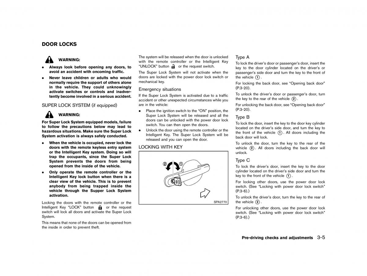 Nissan Micra March K13 owners manual / page 108