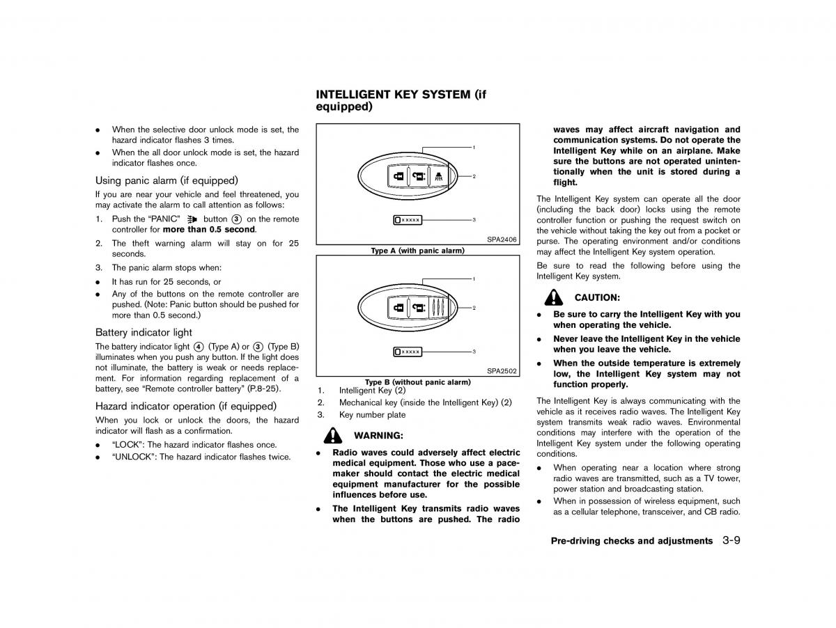 Nissan Micra March K13 owners manual / page 112