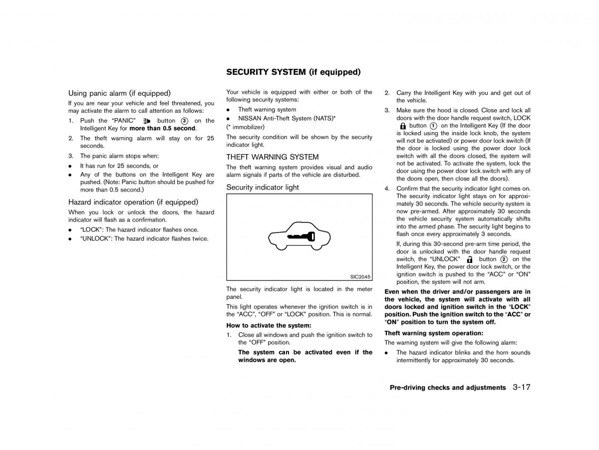 Nissan Micra March K13 owners manual / page 120