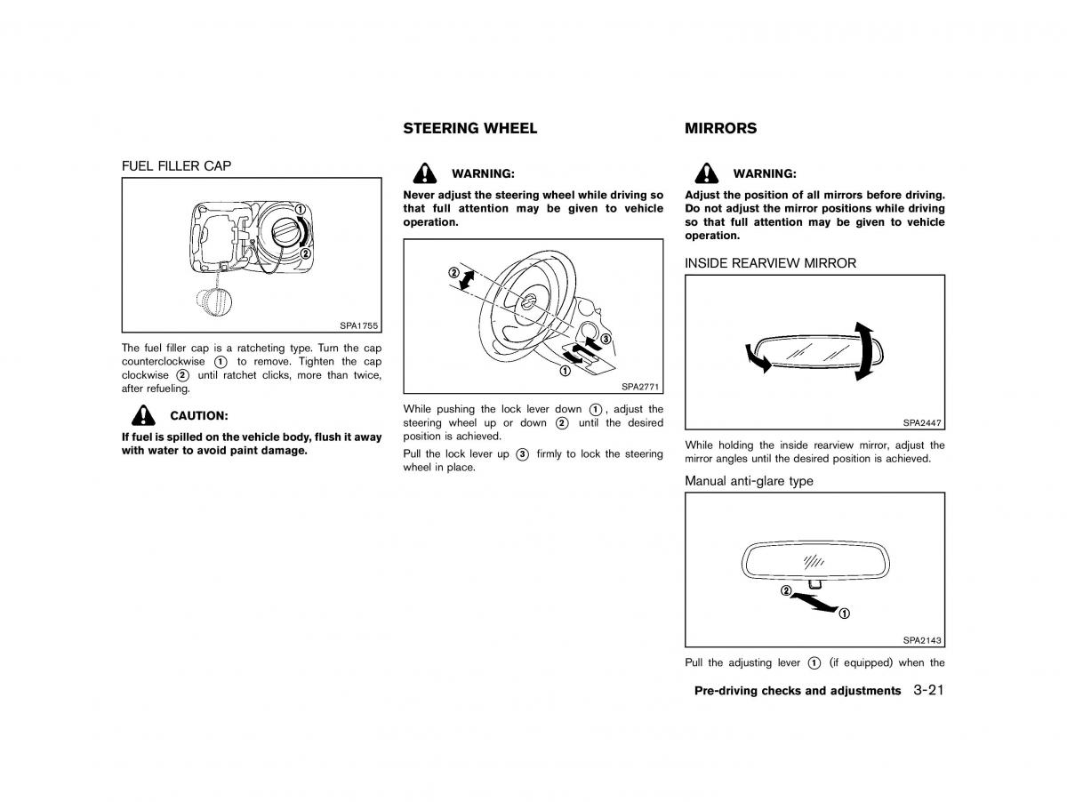 Nissan Micra March K13 owners manual / page 124