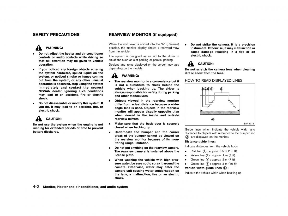 Nissan Micra March K13 owners manual / page 131