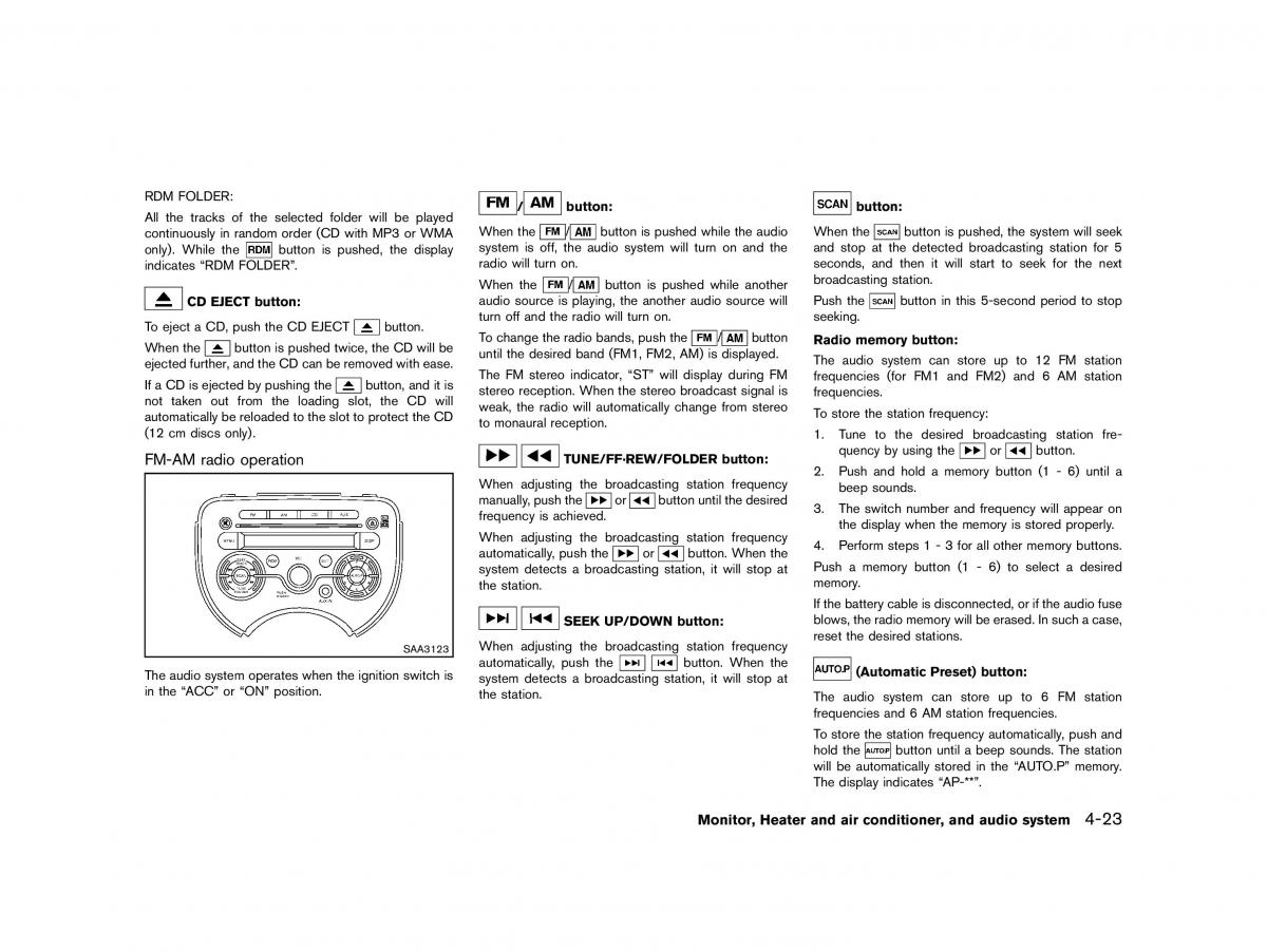 Nissan Micra March K13 owners manual / page 152