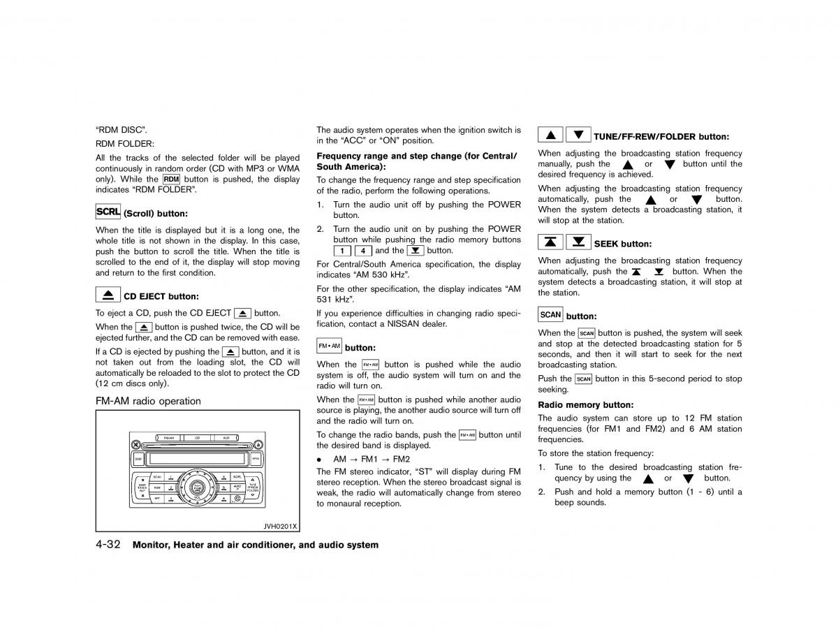 Nissan Micra March K13 owners manual / page 161