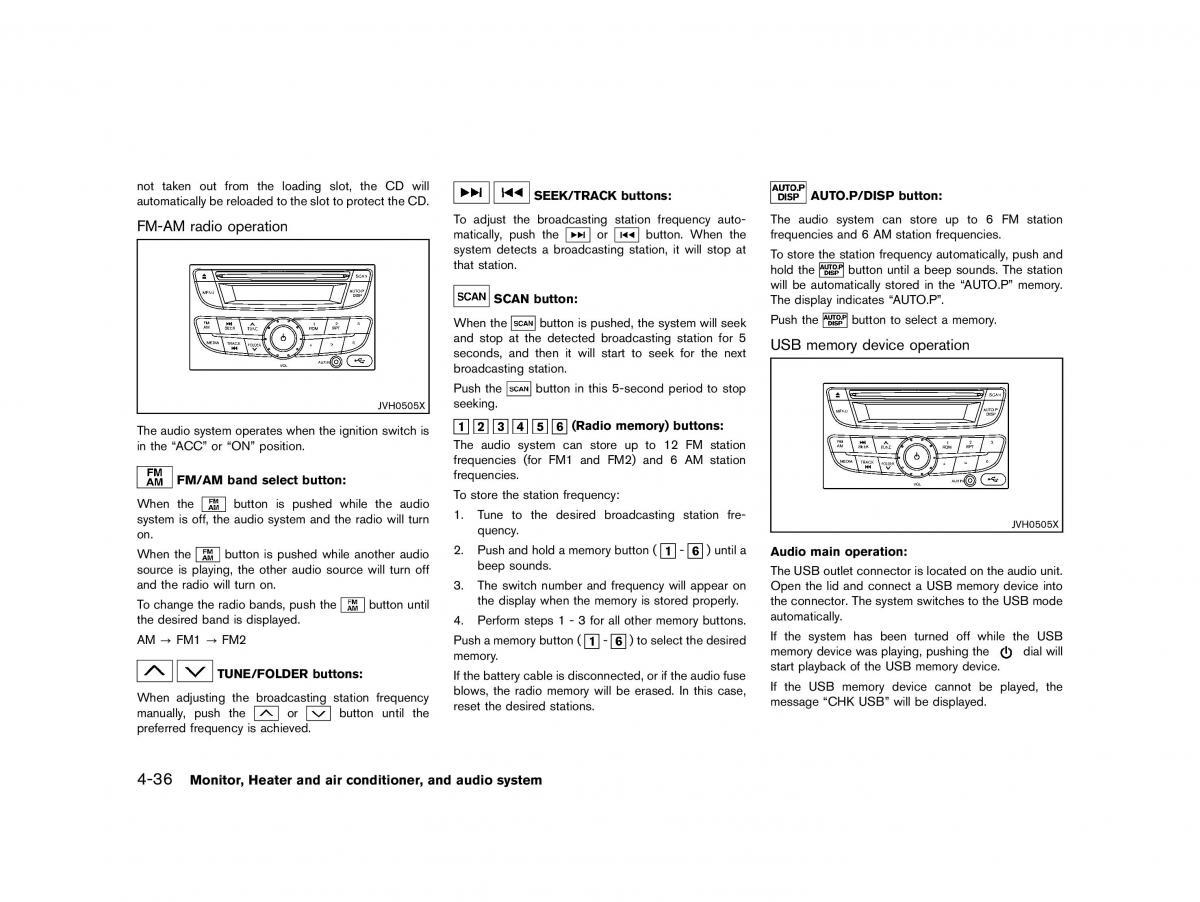 Nissan Micra March K13 owners manual / page 165