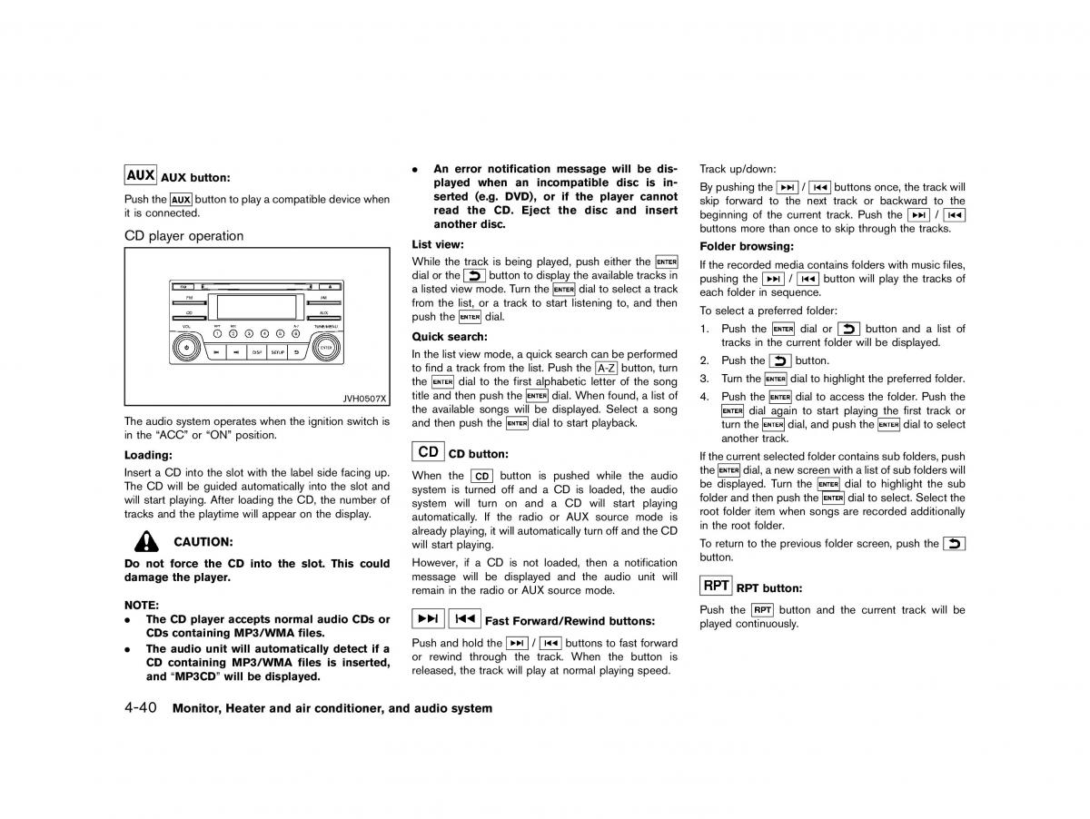 Nissan Micra March K13 owners manual / page 169