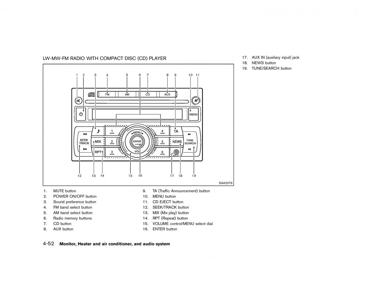 Nissan Micra March K13 owners manual / page 181