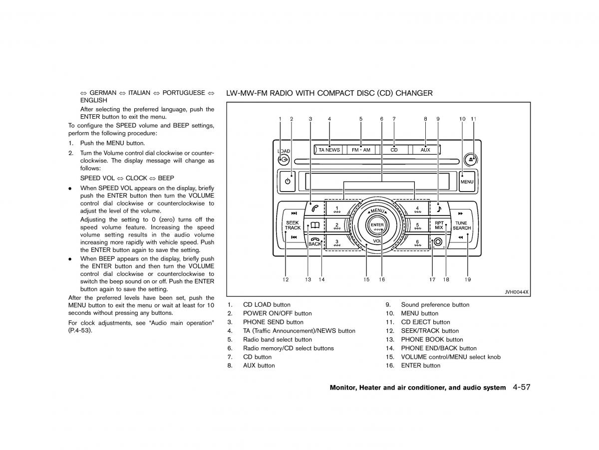 Nissan Micra March K13 owners manual / page 186