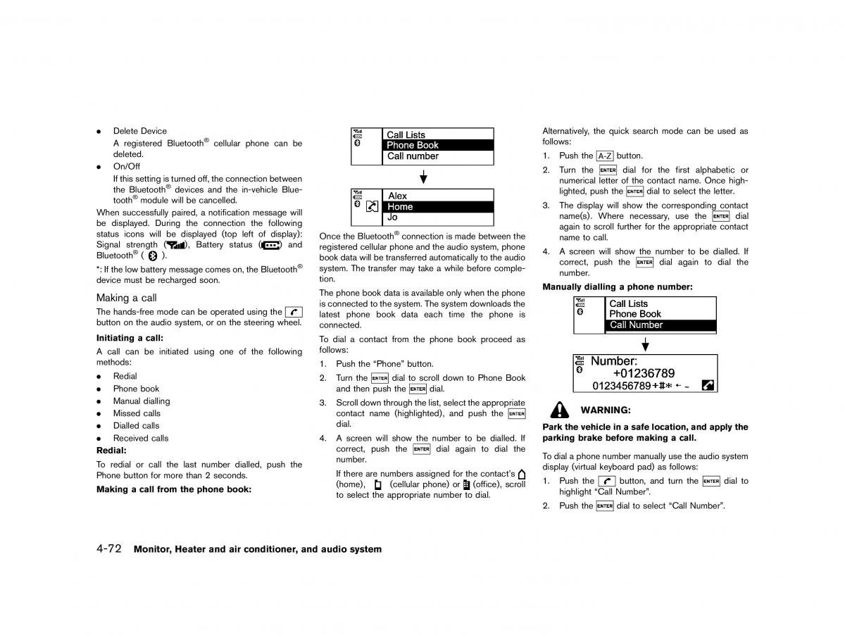 Nissan Micra March K13 owners manual / page 201