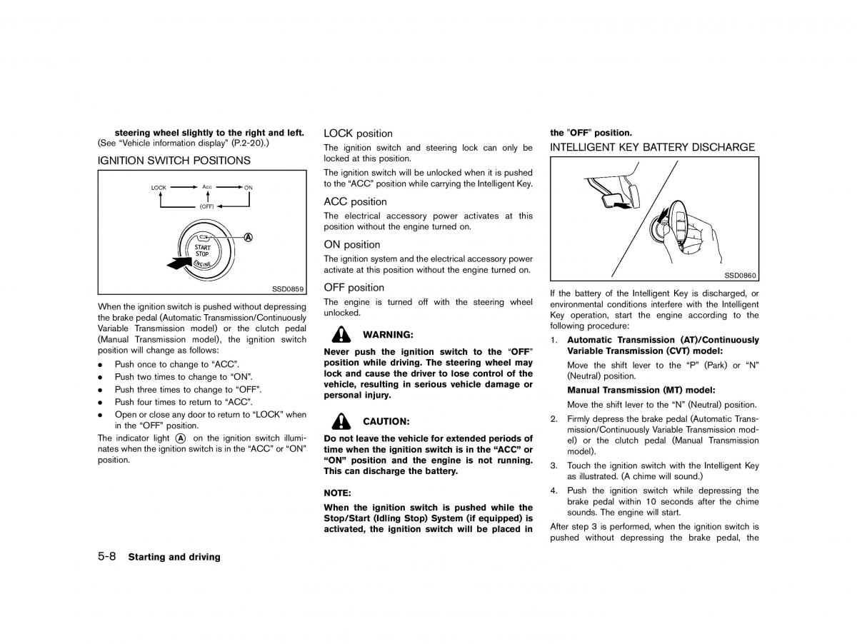 Nissan Micra March K13 owners manual / page 211