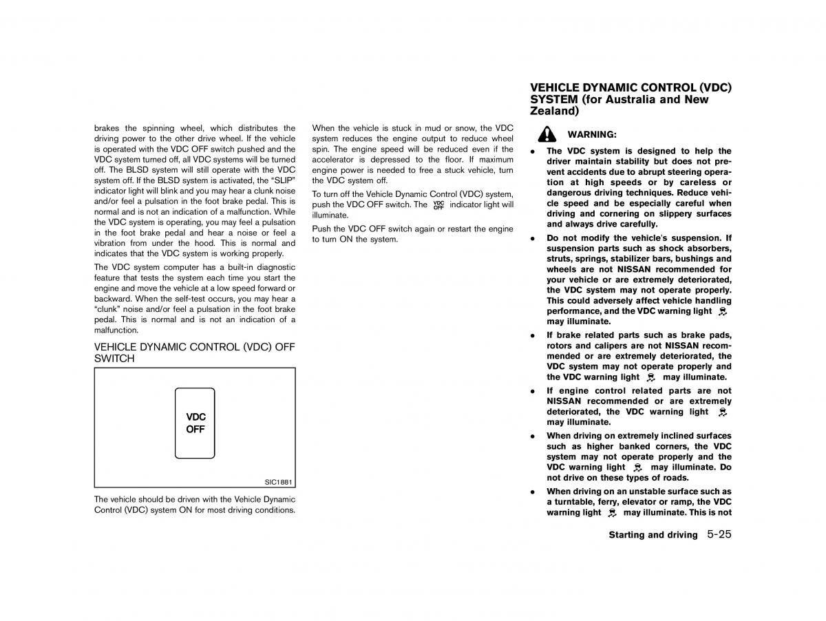 Nissan Micra March K13 owners manual / page 228