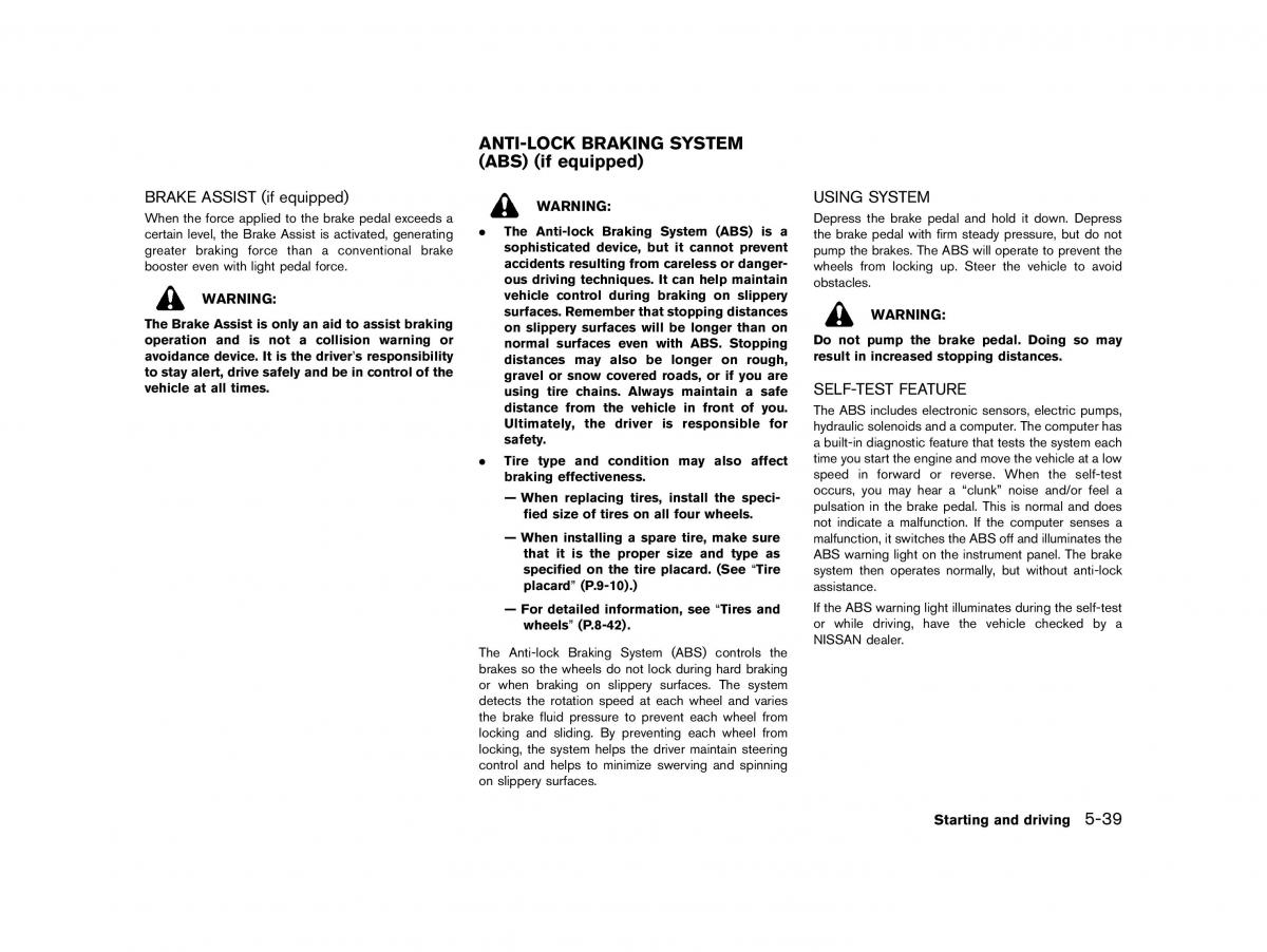 Nissan Micra March K13 owners manual / page 242