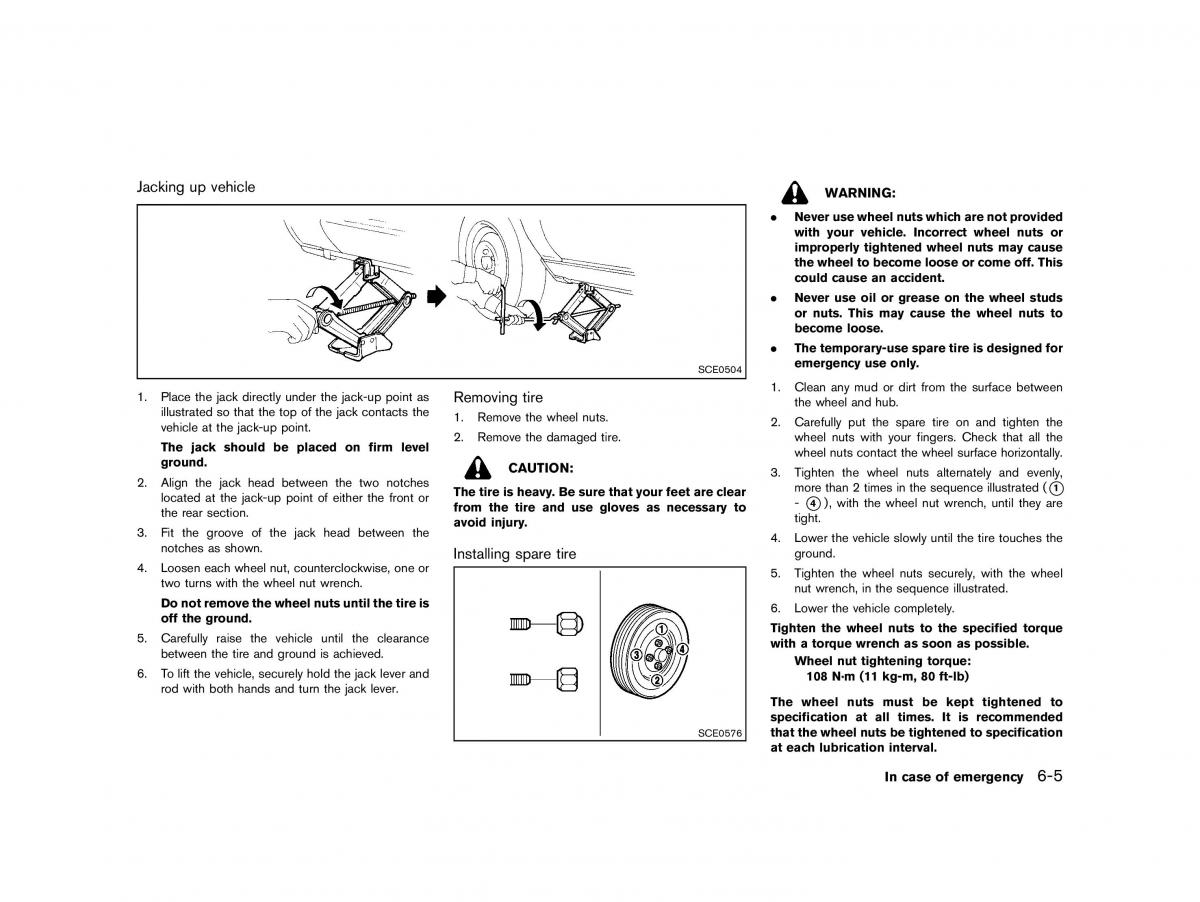 Nissan Micra March K13 owners manual / page 250