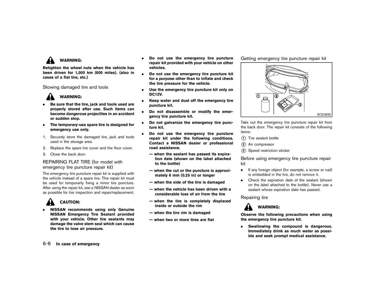 Nissan Micra March K13 owners manual / page 251