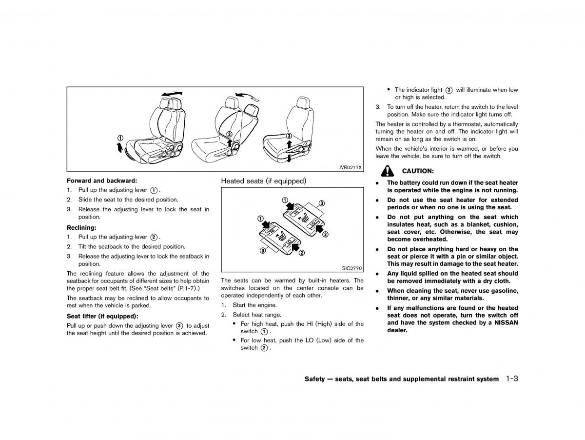 Nissan Micra March K13 owners manual / page 26