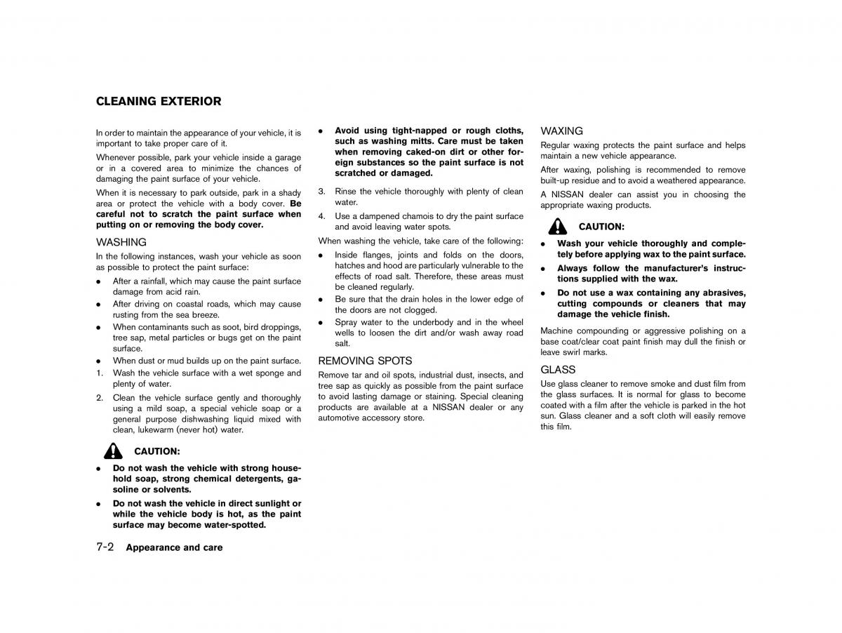 Nissan Micra March K13 owners manual / page 261