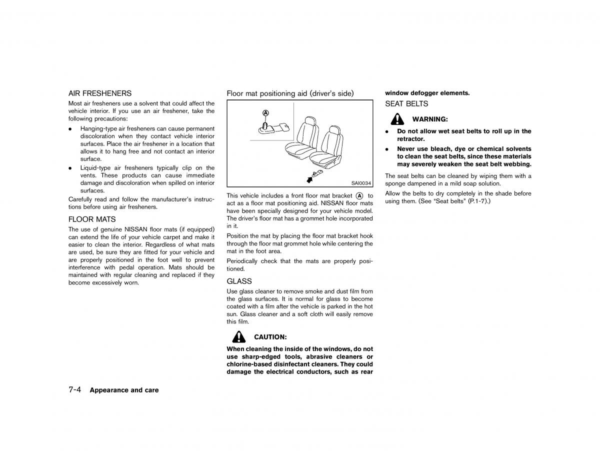 Nissan Micra March K13 owners manual / page 263