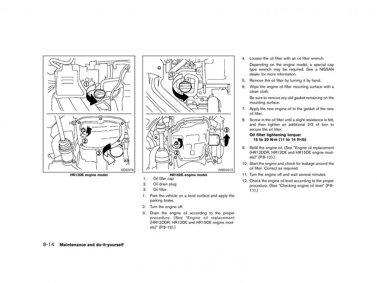 Nissan Micra March K13 owners manual / page 279