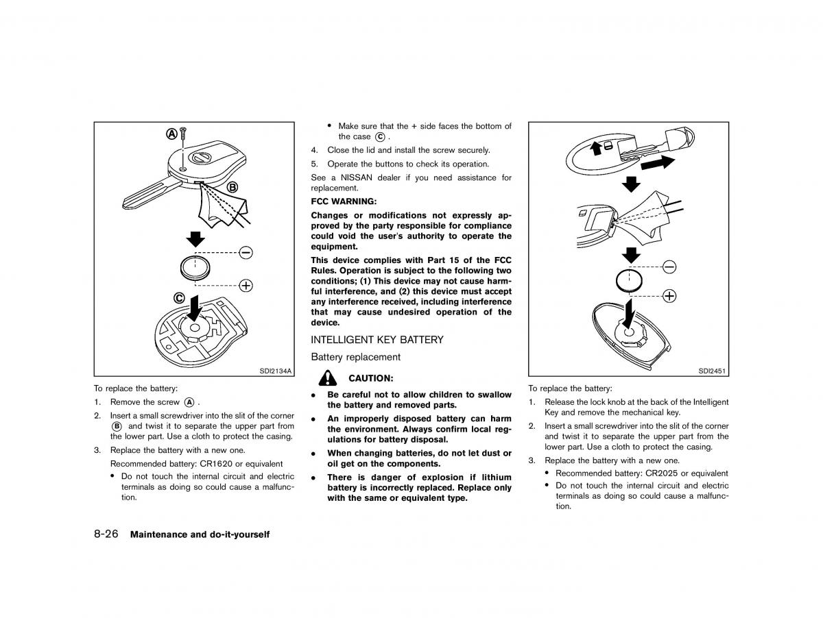 Nissan Micra March K13 owners manual / page 291