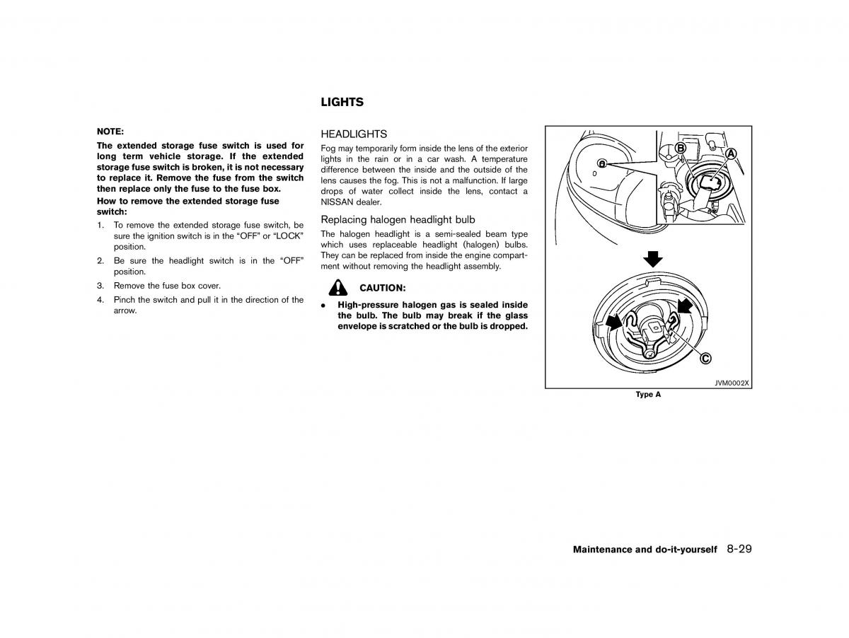 Nissan Micra March K13 owners manual / page 294