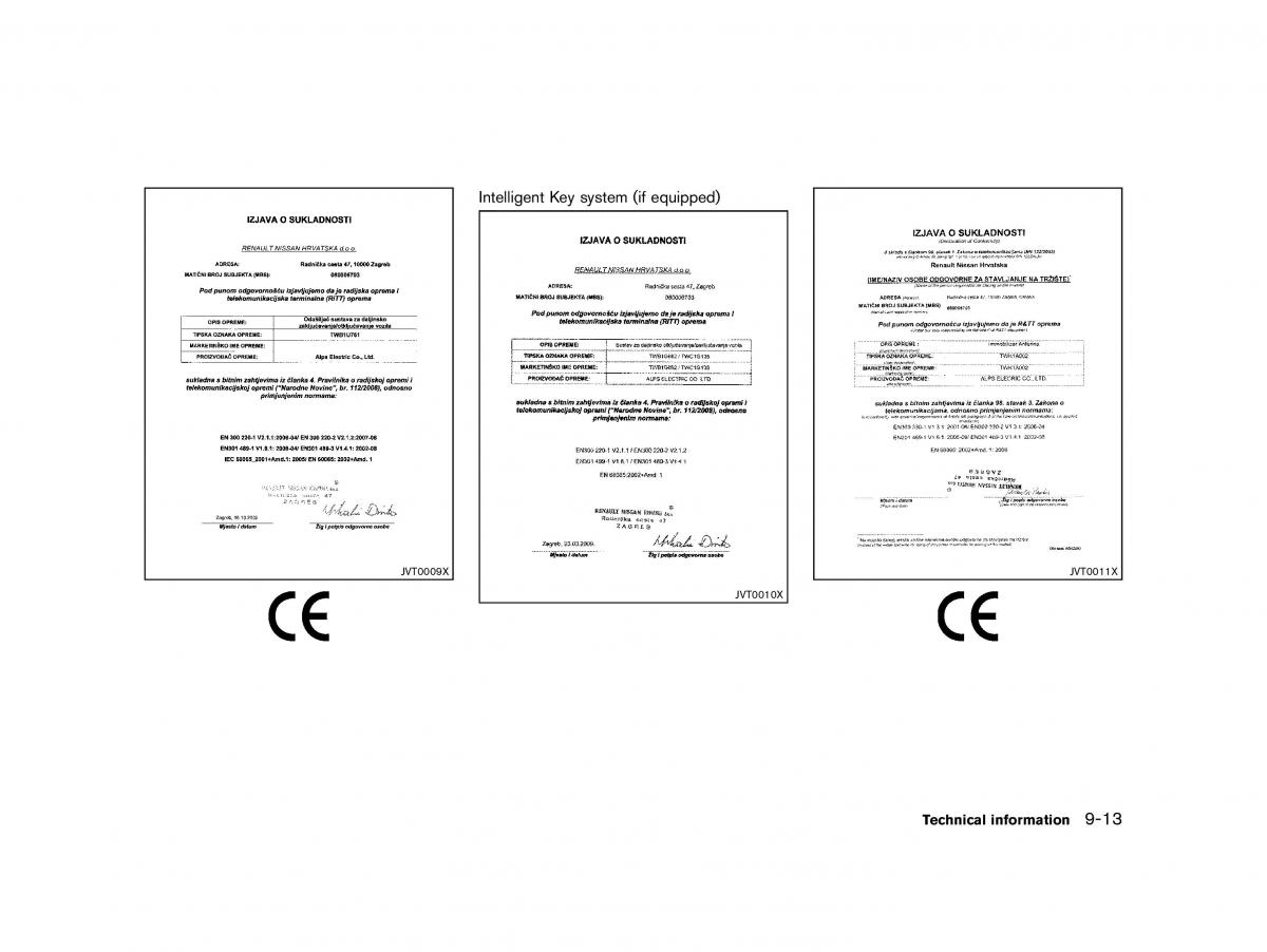 Nissan Micra March K13 owners manual / page 324