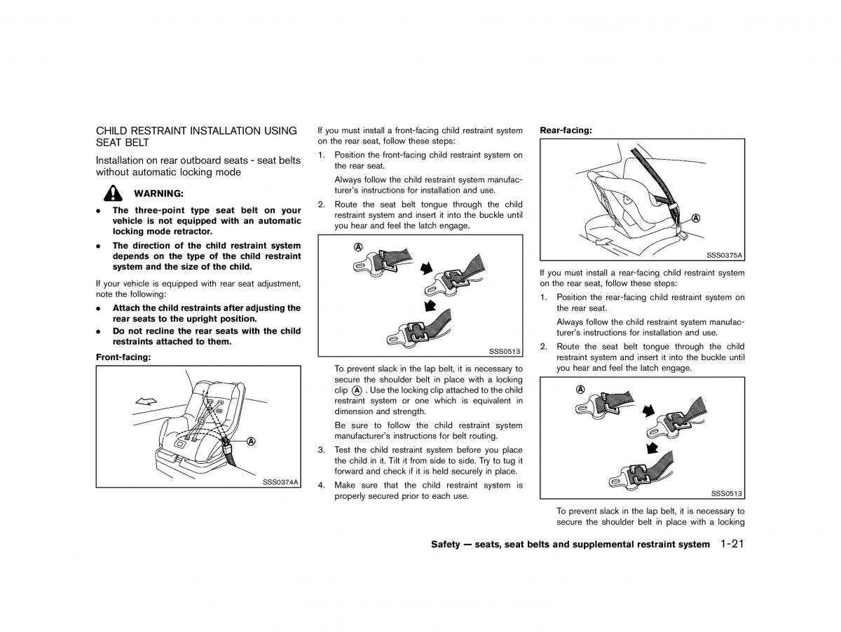 Nissan Micra March K13 owners manual / page 44