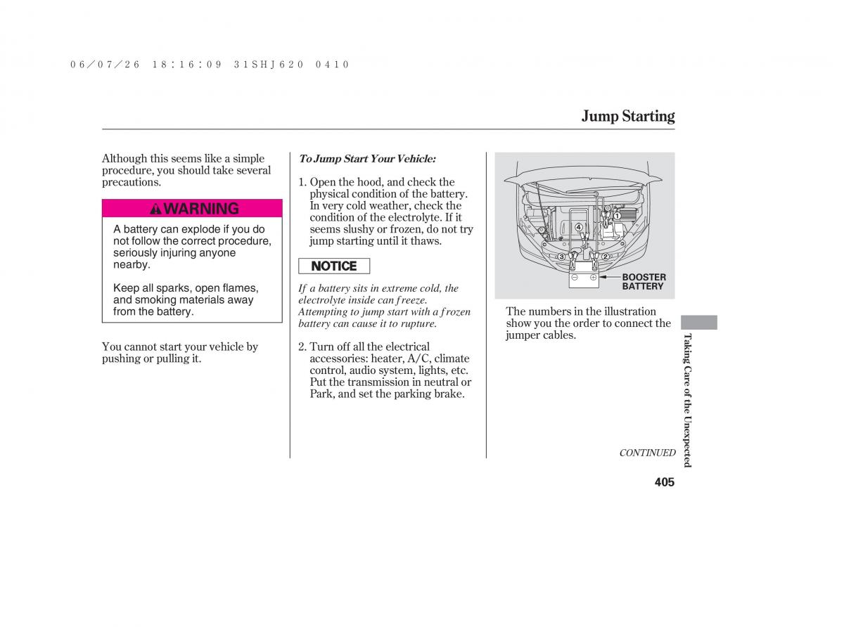 Honda Odyssey III 3 owners manual / page 411