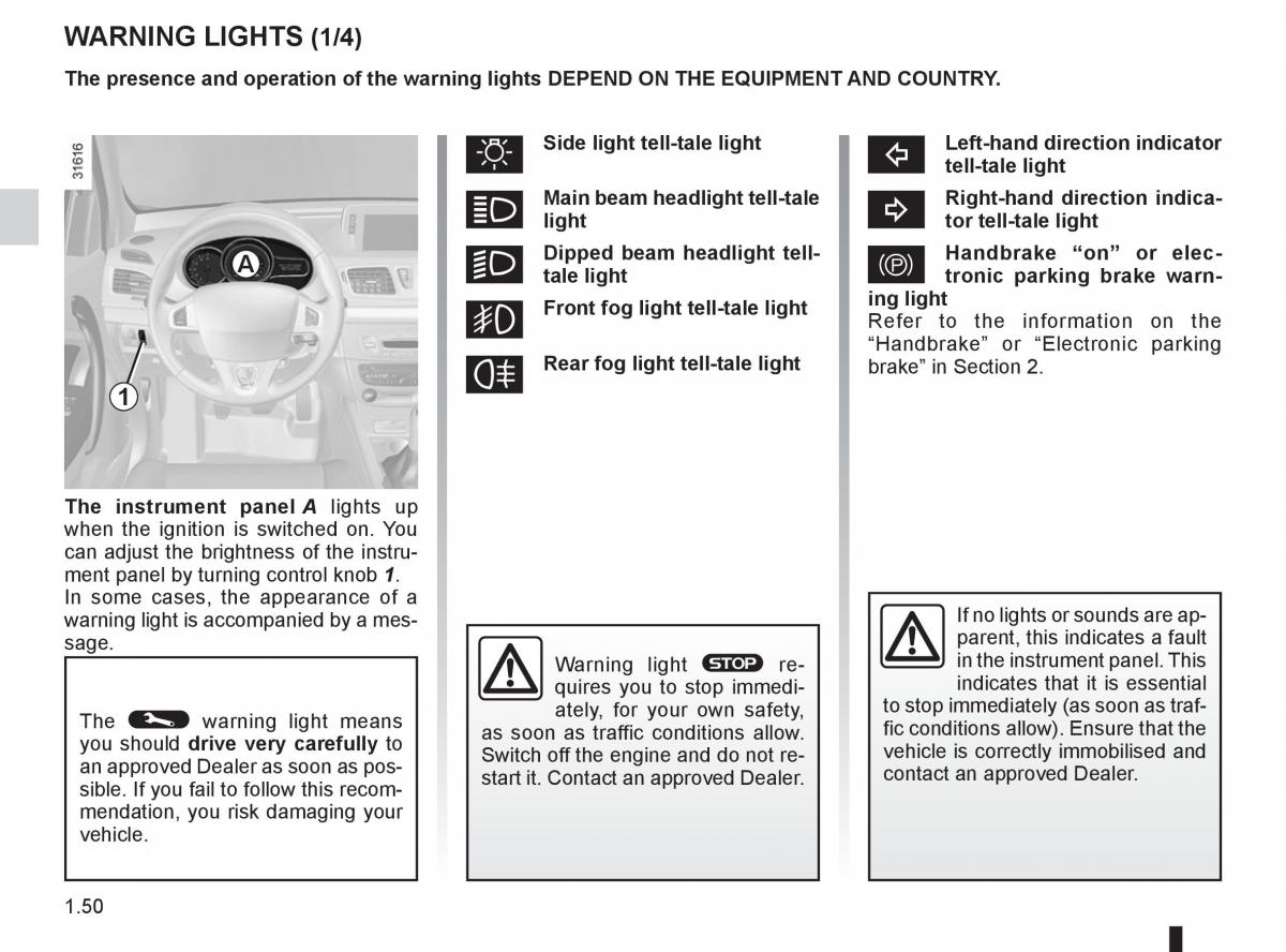 Renault Megane III 3 RS owners manual / page 56