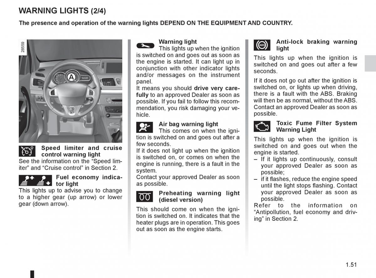 Renault Megane III 3 RS owners manual / page 57