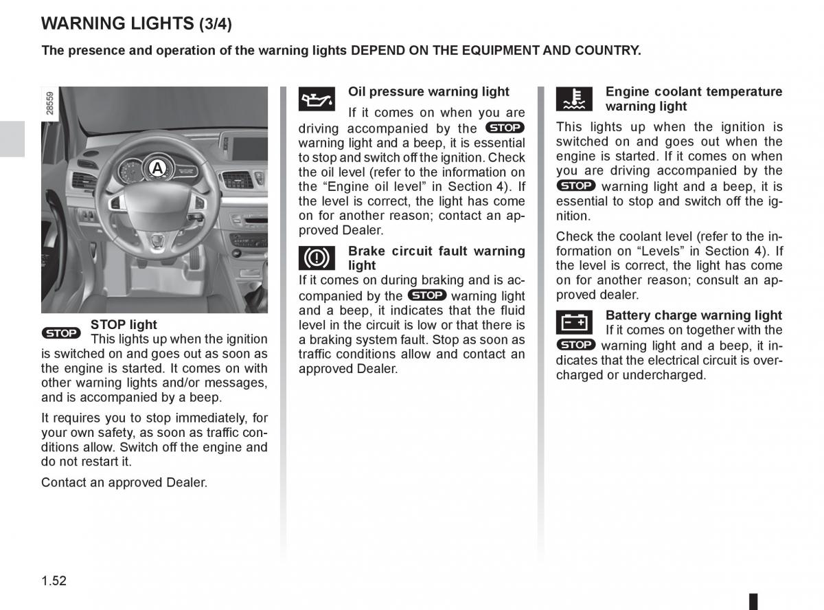 Renault Megane III 3 RS owners manual / page 58