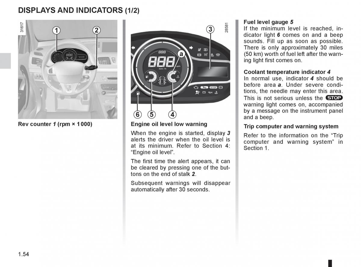 Renault Megane III 3 RS owners manual / page 60